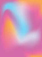 Abstract background with holographic effect, gradient blur. vector