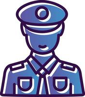 Police Vector Icon Design