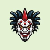 Vibrant Vector Design, Mascot Clown Character