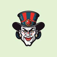 Vector Clown Mascot, A Burst of Playful Energy