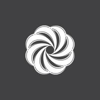 Circle Ring swirl Abstract Logo Vector