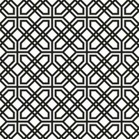 Seamless lattice pattern background in arabic style. Arabesque. vector