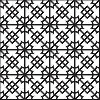 Seamless lattice pattern background in arabic style. Arabesque. vector