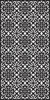 Rectangular lattice pattern background in oriental style. Arabesque. vector