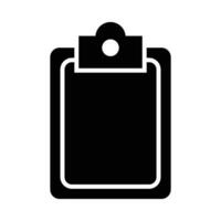 Clipboard Vector Glyph Icon For Personal And Commercial Use.