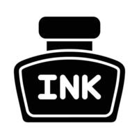 Ink Vector Glyph Icon For Personal And Commercial Use.