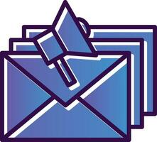 Email Marketing Vector Icon Design