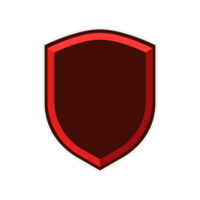 rood schild insigne element png