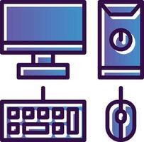 Computer Vector Icon Design