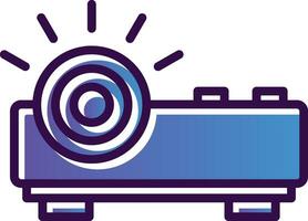 Projector Vector Icon Design