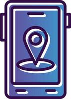 diseño de icono de vector de navegación gps