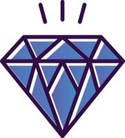 diseño de icono de vector de diamante