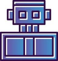 Robot Vector Icon Design