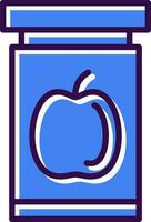 Apple Jam Vector Icon Design