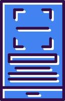 Qr Scan Vector Icon Design