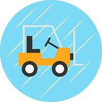 Forklift Vector Icon Design