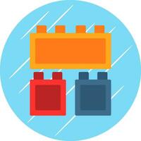 Blocks Vector Icon Design