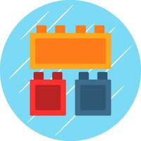 Blocks Vector Icon Design