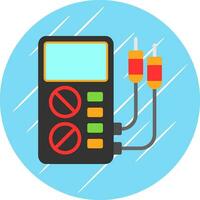 Voltmeter Vector Icon Design