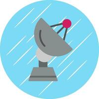 Satellite Dish Vector Icon Design