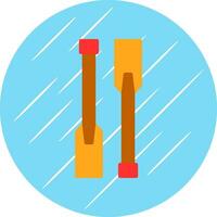 Paddles Vector Icon Design