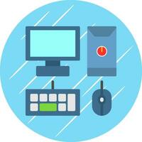 Computer Vector Icon Design