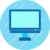 Monitor Vector Icon Design