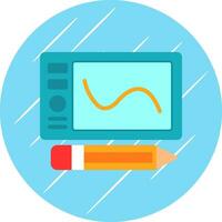 Graphic Tablet Vector Icon Design