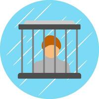 Prisoner Vector Icon Design