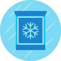 Frozen Goods Vector Icon Design