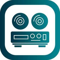 Dvd Player Vector Icon Design