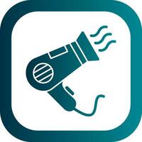 Hairdryer Vector Icon Design