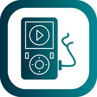 Mp4 Player Vector Icon Design