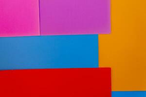 imagen en el formar de un conjunto de multicolor cuadrícula y rectángulos foto
