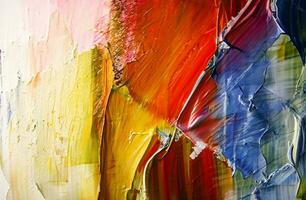 abstract painting background or texture photo