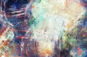 abstract painting background or texture photo