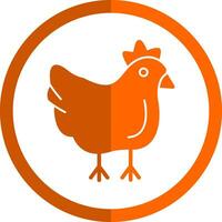 Chicken Vector Icon Design