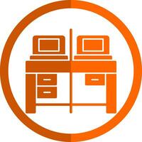 Work Space Vector Icon Design