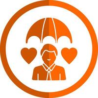 Life Insurance Vector Icon Design