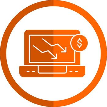 Decrease Vector Icon Design