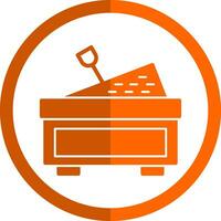 Sandbox Vector Icon Design