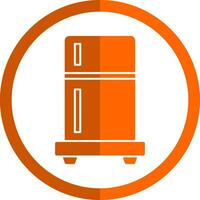 Refrigerator Vector Icon Design