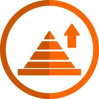 Pyramid CHart Vector Icon Design