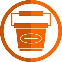 Bucket Vector Icon Design