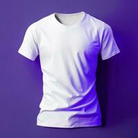 Free photo shirt mockup concept with plain clothing colorful t-shirts mockup with copy space Generate Ai