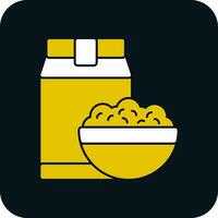 Cereal Vector Icon Design