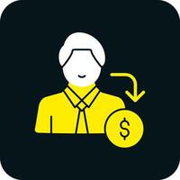 Salary Vector Icon Design