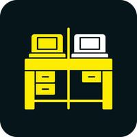 Work Space Vector Icon Design