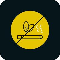 tabaco mata vector icono diseño