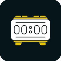 Digital Alarm Vector Icon Design